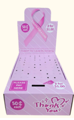 Office honor box snack display for self-service vending and unattended retail solution